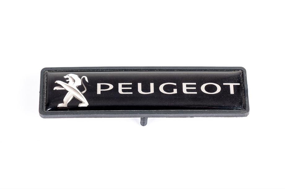 Peugeot Шильдик для килимків (1шт) Image