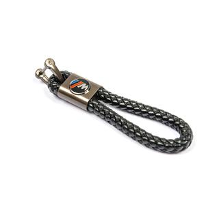 Шкіряний брелок з логотипом M фото 1