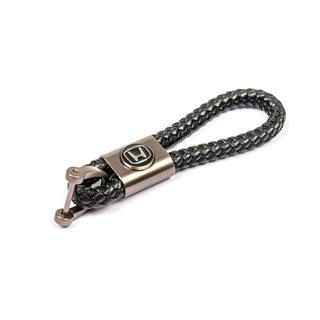 Шкіряний брелок V1 з логотипом Honda фото 2