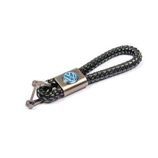 Шкіряний брелок V1 з логотипом Volkswagen фото 2