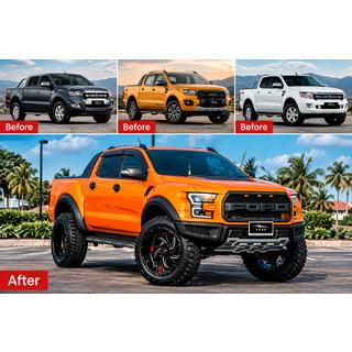 Комплект обвісів RAPTOR Ford F-150 2014-2021 рр. фото 2