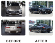 Mercedes CLA C118 2019- рр. Комплект обвісів AMG CLA45 фото 1