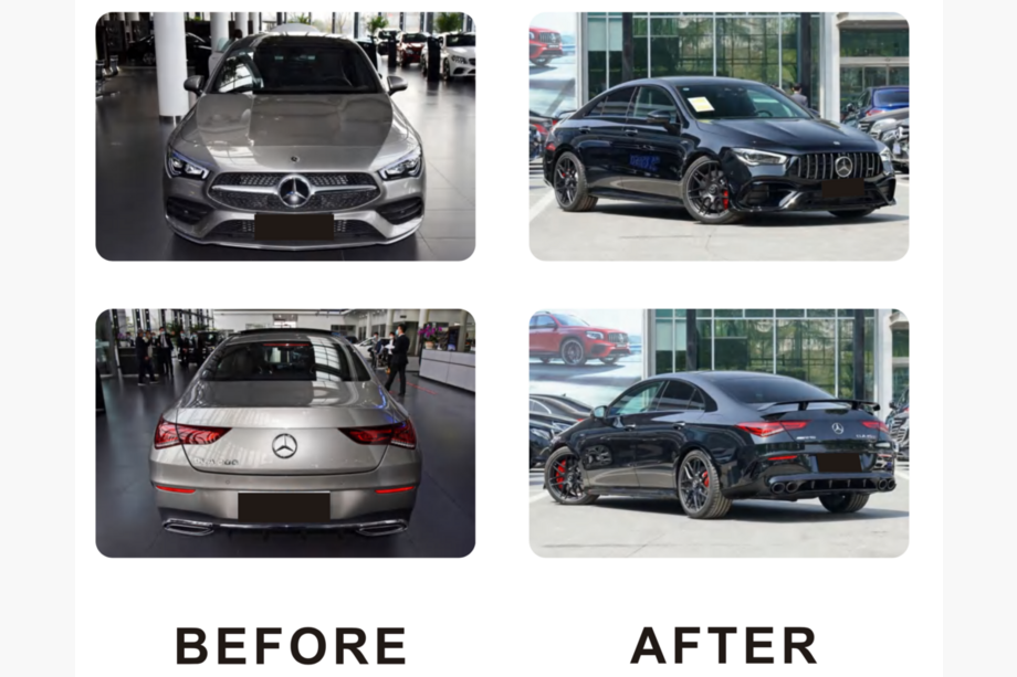 Mercedes CLA C118 2019- рр. Комплект обвісів AMG CLA45 Image