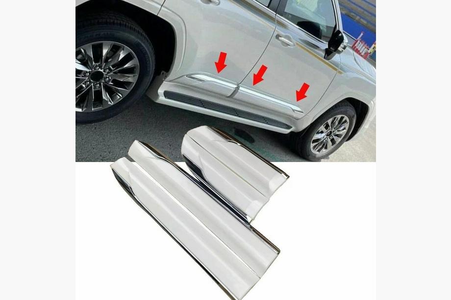 Toyota Land Cruiser 300 2021- рр. Молдінги дверей (4 шт) Image