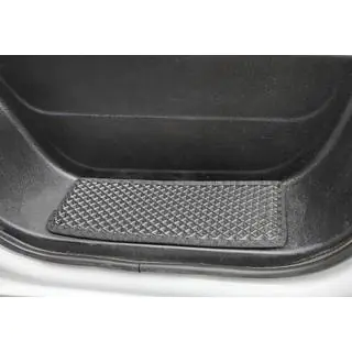 Килимки на пороги (2 шт, EVA, чорні) Nissan NV400 2010-2024 рр. фото 3