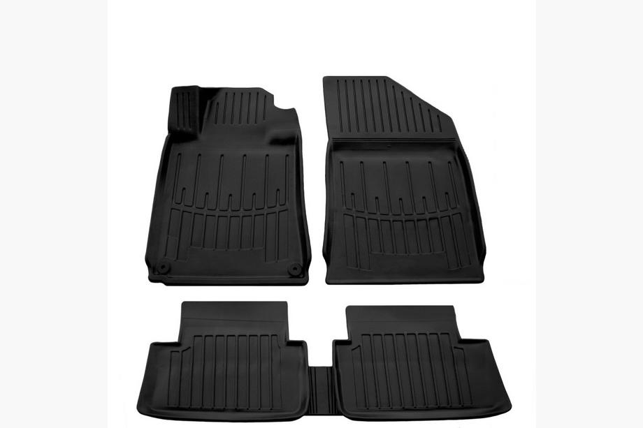 Peugeot 508 2010-2018 рр. Килимки Stingray 3D (5 шт, поліуретан) Image