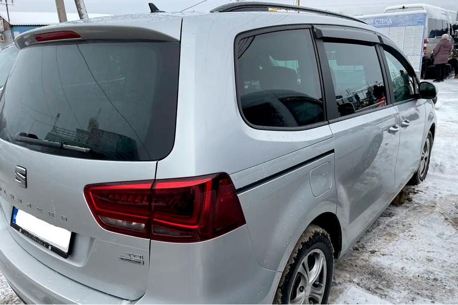 Seat Alhambra 2010- рр. Вітровики (4 шт, HIC) Фото 3