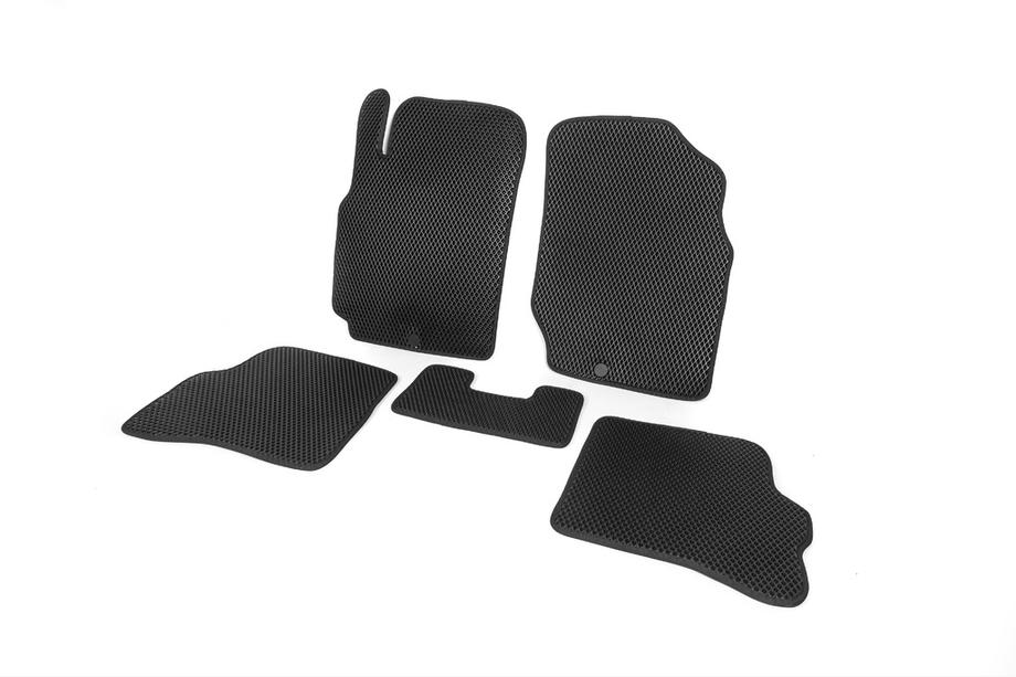 Nissan Almera B10 Classic 2006-2012 рр. Килимки EVA (чорні) Фото 2