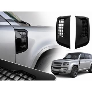 Накладки на вентиляцію крил (2 шт) Land Rover Defender 2019- рр. фото 1