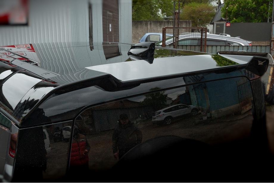 Land Rover Defender 2019- рр. Спойлер (чорний) Image