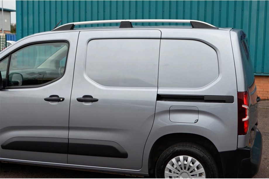 Opel Combo 2019- рр. Рейлінги Skyport (сірі) Коротка база Фото 7