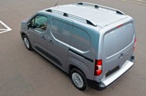 Toyota Proace City 2016- рр. Рейлінги Skyport (сірі) фото 4