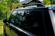 Range Rover III L322 2002-2012 рр. Рейлінги Skyport (чорні) фото 1