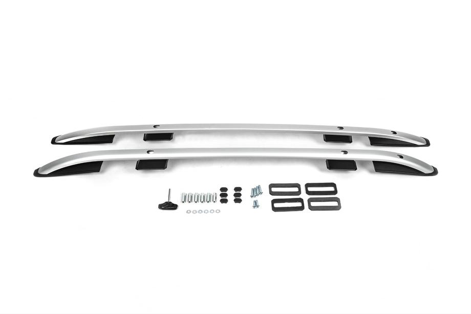 Range Rover Evoque 2012-2018 рр. Рейлінги Skyport (сірі) Image
