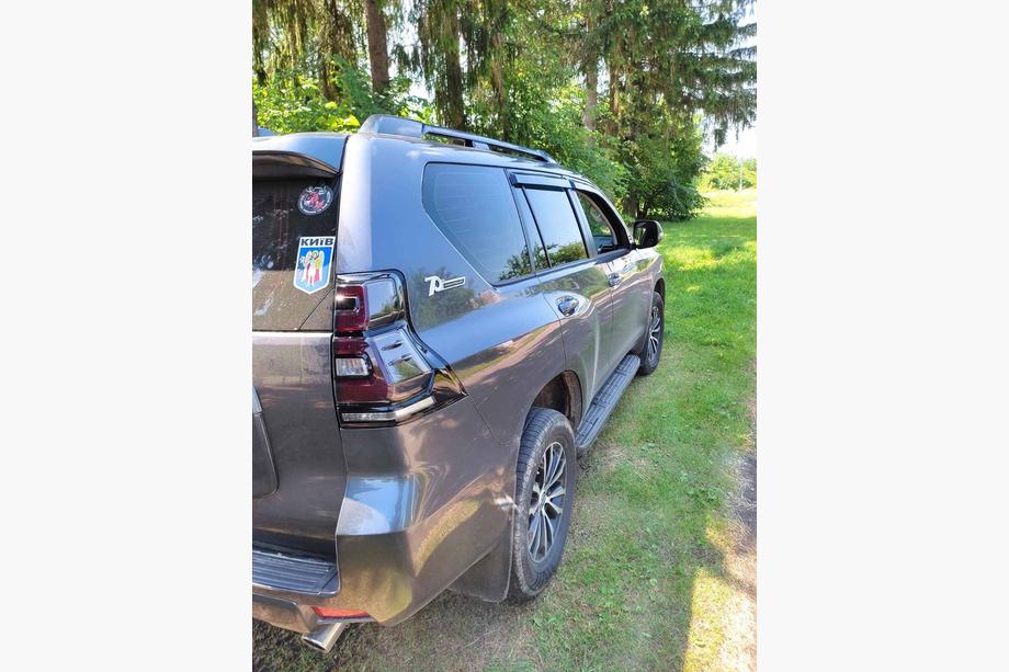 Toyota Land Cruiser Prado 150 2009-2023 рр. Задні ліхтарі BlackEdition V2 (2017+, 2 шт) Фото 3