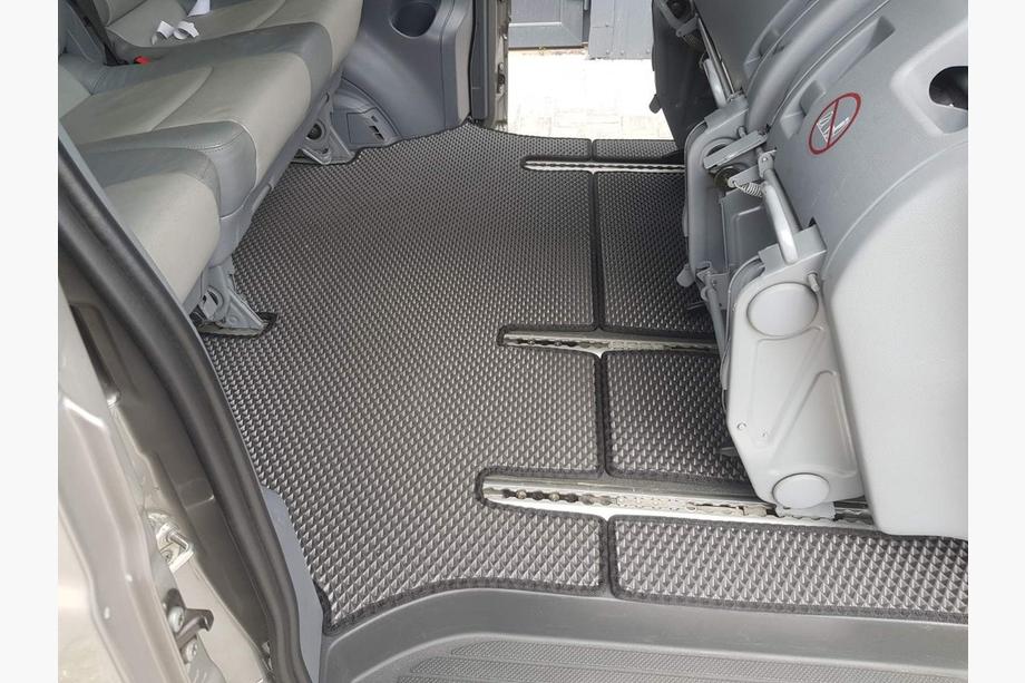 Mercedes Vito W639 2004-2014 рр. Килимки EVA V2 (Тільки самовивіз, повний салон, чорні) Image