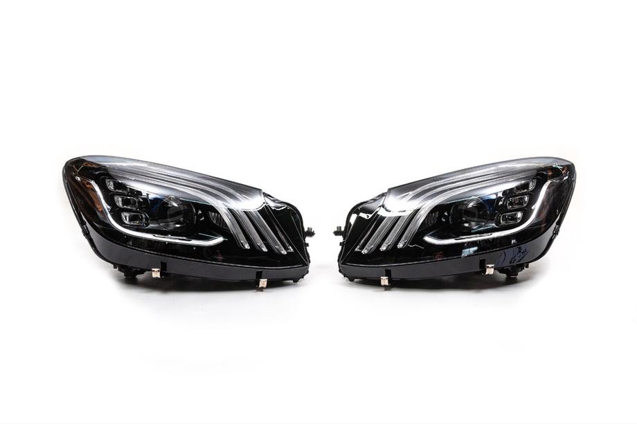 Mercedes S-class W222 2013-2022 рр. Рестайлінг фари передні без блоків (OEM) Фото 5