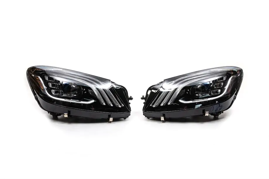 Mercedes S-class W222 2013-2022 рр. Рестайлінг фари передні без блоків (OEM) Фото 5