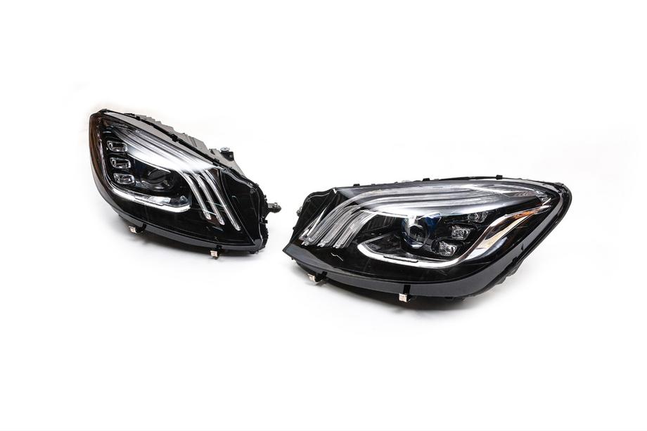 Mercedes S-class W222 2013-2022 рр. Рестайлінг фари передні без блоків (OEM) Фото 6