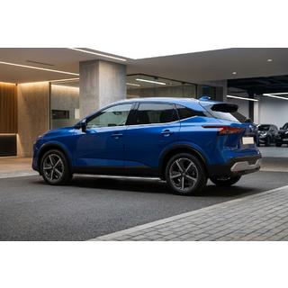 Бокові пороги Maydos V1 (2 шт., Алюміній) Nissan Qashqai 2021- рр. фото 1
