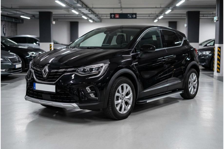 Renault Captur 2019- рр. Бокові пороги Maya V1 (2 шт., Алюміній) Image