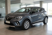 Renault Captur 2019- рр. Бокові пороги Maya V2 (2 шт., Алюміній) фото 1