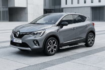 Renault Captur 2019- рр. Бокові пороги Tayga V2 (2 шт., Алюміній) фото 1