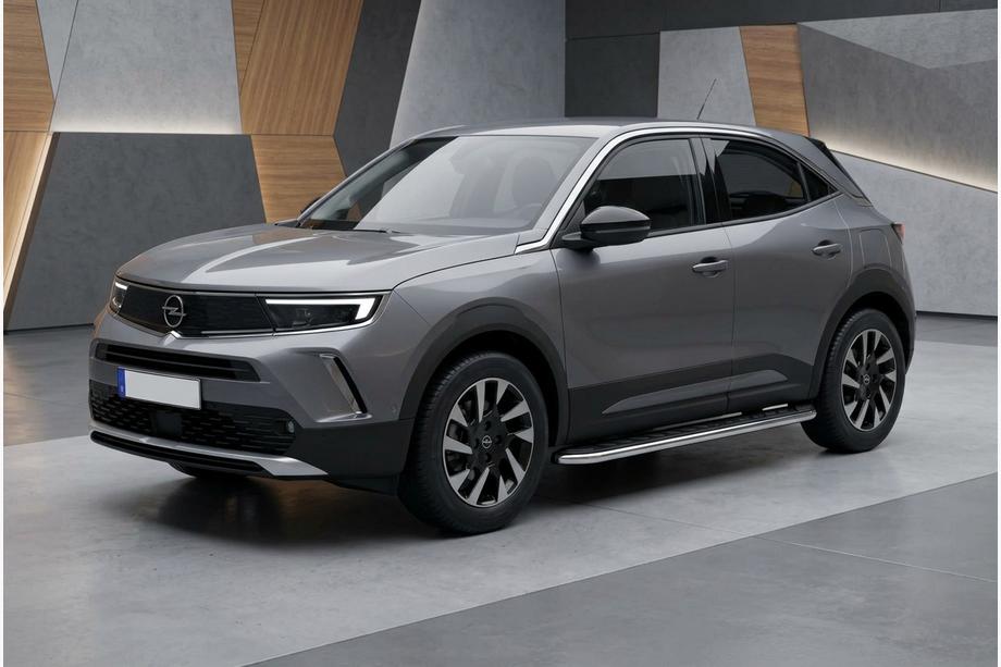 Opel Mokka 2021- рр. Бокові пороги Maydos V1 (2 шт., Алюміній) Image