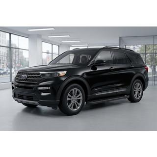 Бокові пороги Allmond Black (2 шт., Алюміній)