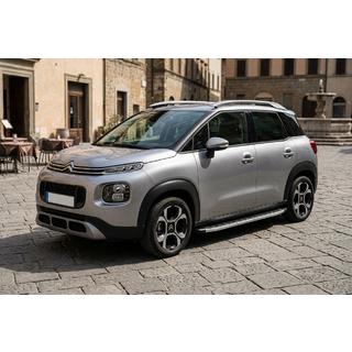 Бокові пороги Fullmond (2 шт., Алюміній) Citroen C-3 Aircross 2017-2024 рр. фото 1