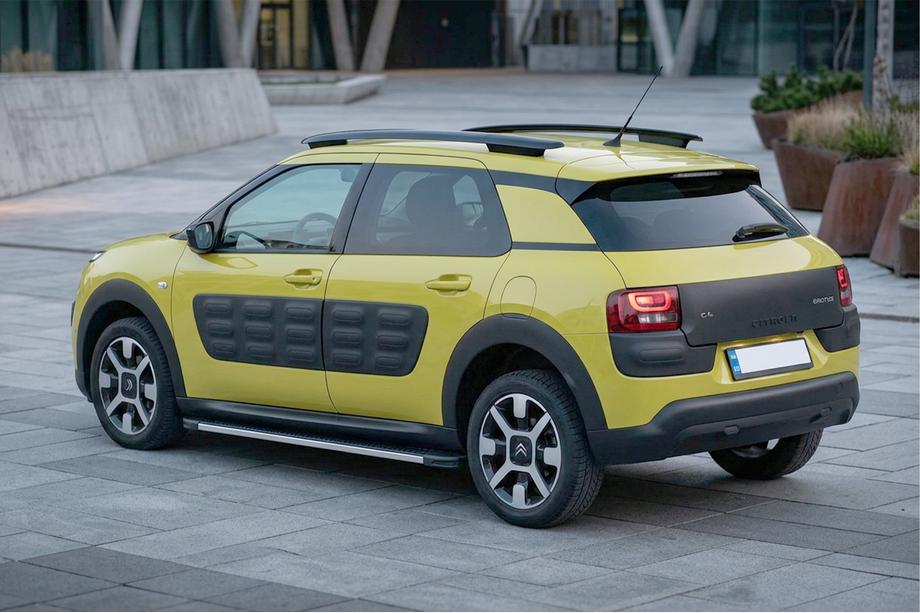 Citroen Cactus 2014-2020 рр. Бокові пороги Maya V1 (2 шт., Алюміній) Фото 1