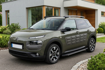 Citroen Cactus 2014-2020 рр. Бокові пороги Bosphorus Grey (2 шт., Алюміній) фото 1