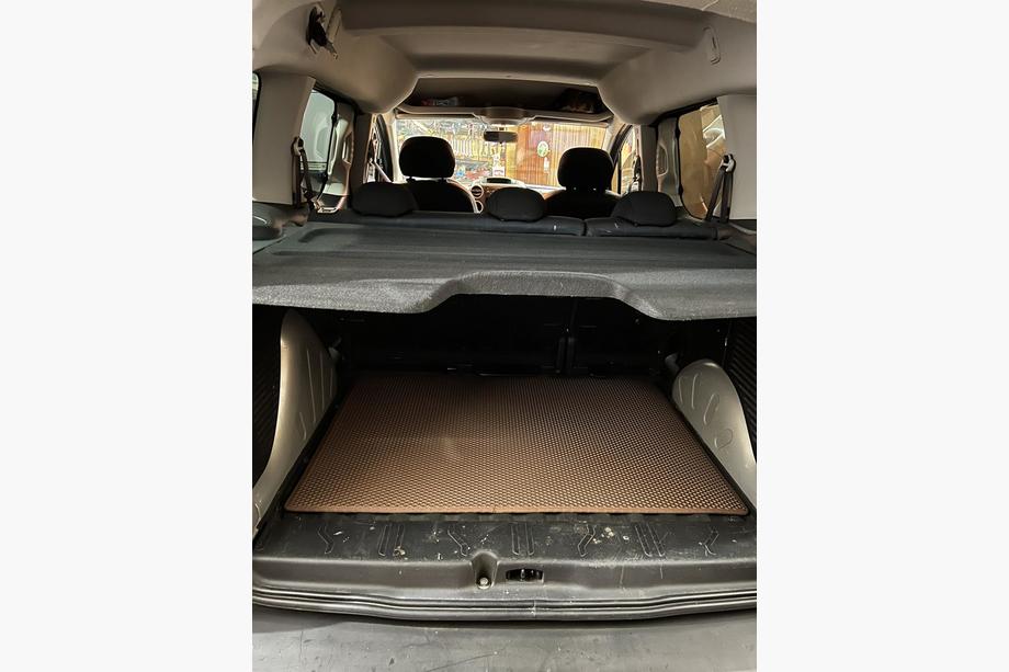 Peugeot Partner Tepee 2008-2018 рр. Килимок багажника (EVA, цегляний) Фото 1