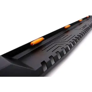 Бокові пороги Dakar V1 з LED (2 шт, метал) фото 3