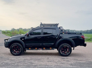 Бокові пороги Dakar V2 з LED (2015-2019, 2 шт, метал) фото 9