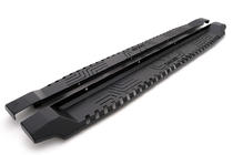 Mitsubishi L200 2006-2015 рр. Бокові пороги Dakar V1 без LED (2 шт, метал) фото 1