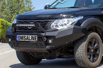 Fiat Fullback 2016- рр. Передній бампер з захистом картеру Dakar фото 1