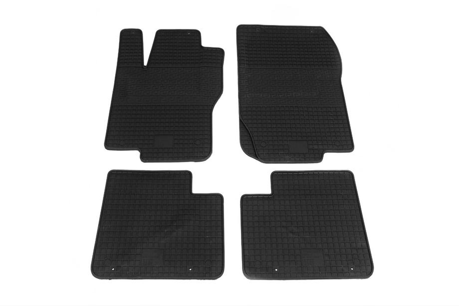 Mercedes ML W164 2005-2011 рр. Гумові килимки (4 шт, Polytep) Фото 1