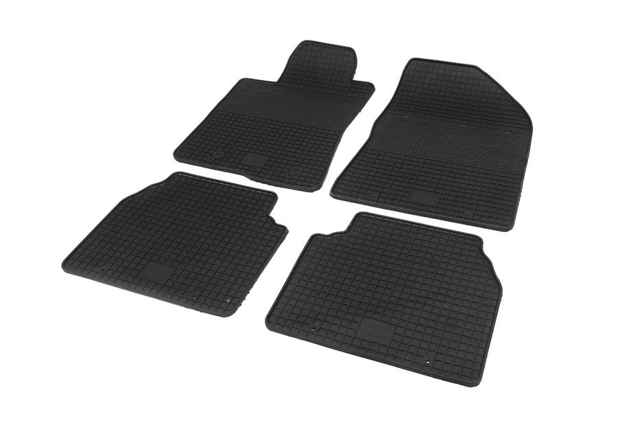 Toyota Avensis 2003-2009 рр. Гумові килимки (4 шт, Polytep) Фото 2