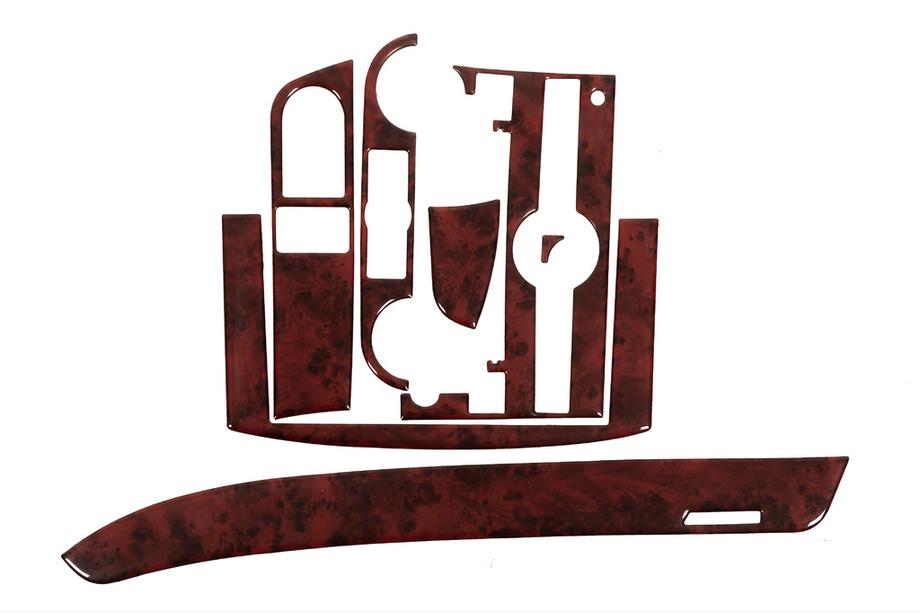 Chevrolet Aveo T250 2005-2011 рр. Накладки на панель (малий комплект) Image