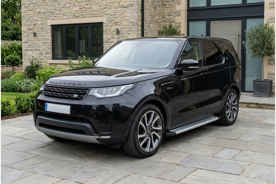 Land Rover Discovery V 2017- рр. Бокові пороги Maya V2 (2 шт., Алюміній) Image