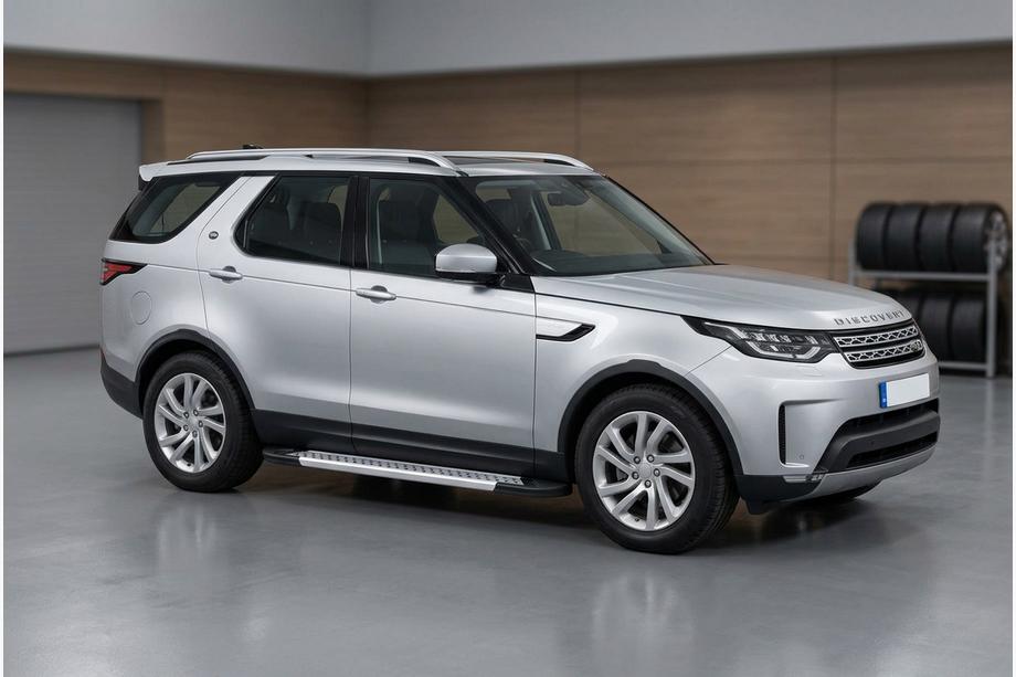 Land Rover Discovery V 2017- рр. Бокові пороги Vision New Grey (2 шт., Алюміній) Image