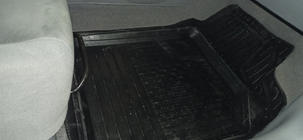 Chevrolet Lacetti 2003-2024 рр. Гумові килимки з бортом (5 шт, Polytep) фото 1