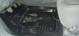 Chevrolet Lacetti 2003-2024 рр. Гумові килимки з бортом (5 шт, Polytep) фото 2