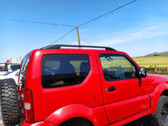 Suzuki Jimny 1998-2018 рр. Рейлінги Skyport (чорні) фото 1
