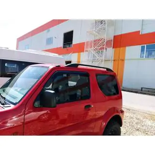 Рейлінги Skyport (чорні) Suzuki Jimny 1998-2018 рр. фото 4