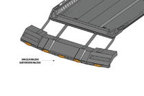 Козирок лобового скла під багажник DAKAR (LED) фото 7