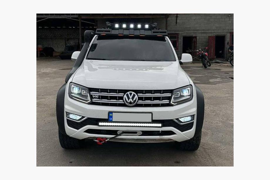 Козирок лобового скла під багажник DAKAR (LED) Image