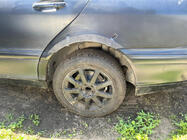 Mercedes S-сlass W220 1998-2005 рр. Накладки на арки (4шт, чорні, ABS-пластик) фото 4