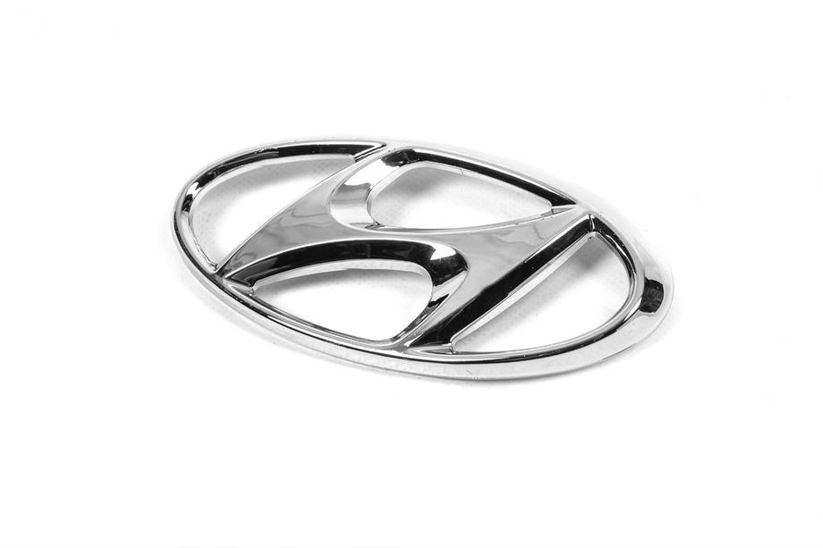 Hyundai Accent 2011-2017 рр. Емблема (2 штирі, 170 мм на 85 мм) Фото 2